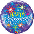 Colourful Stars Retirement <br> Inflated Balloon